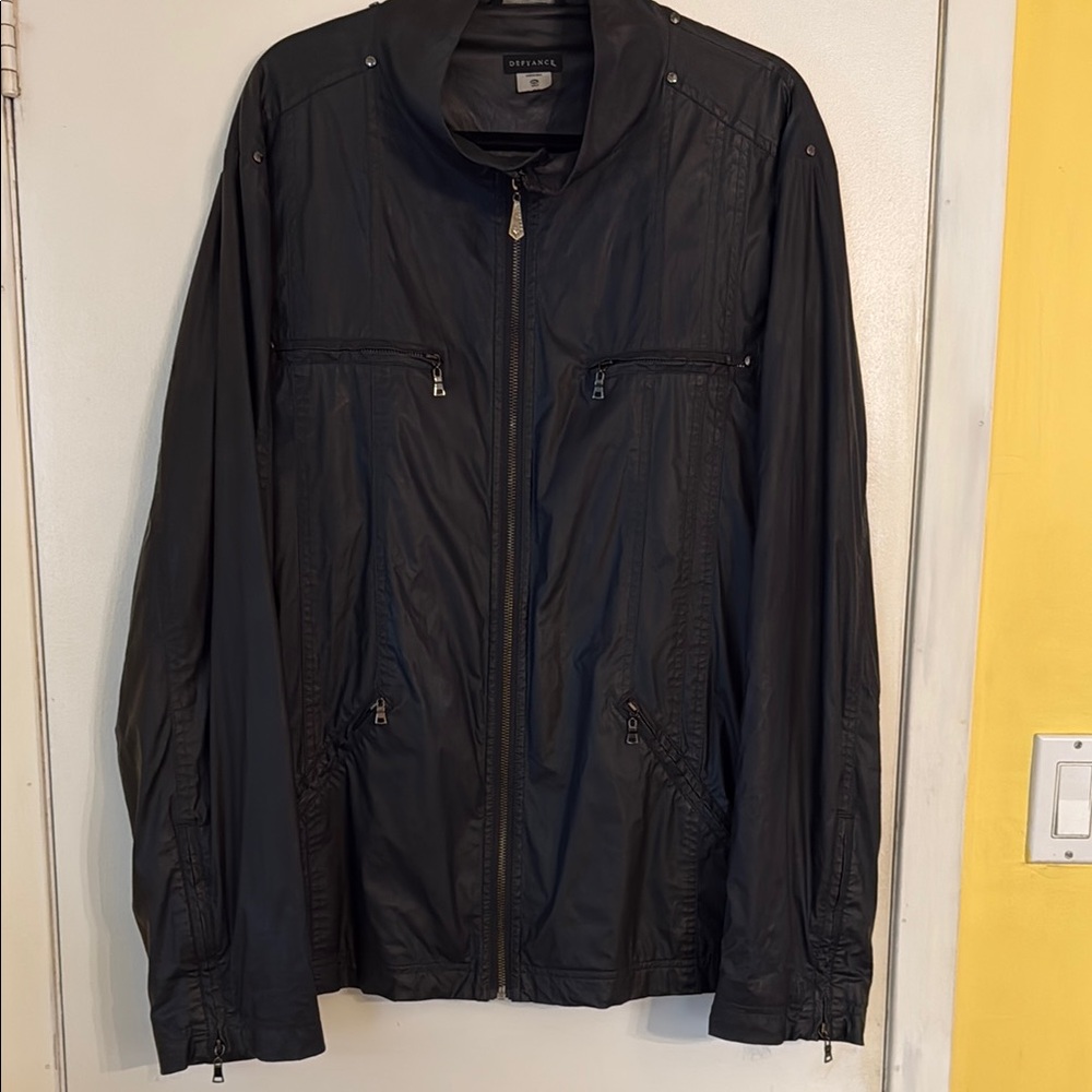 Defiance Men's/Unisex  Navy Blue Jacket